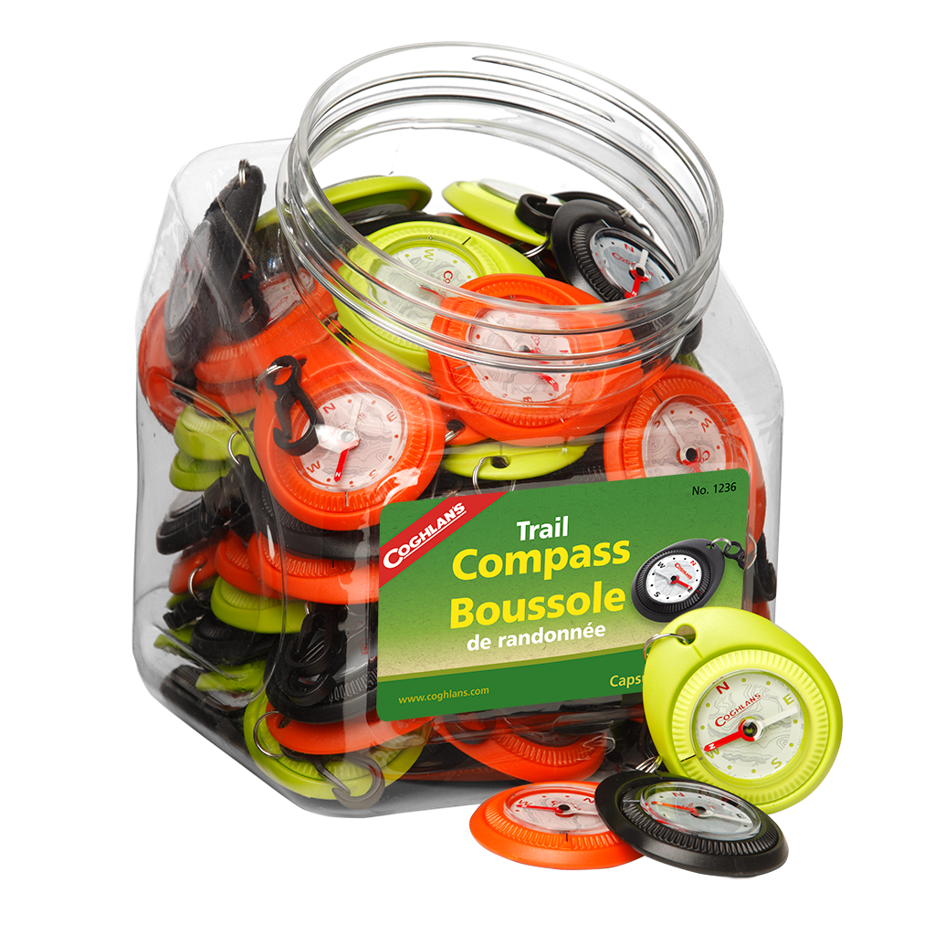 Bowl of Trail Compasses - 90 Pieces