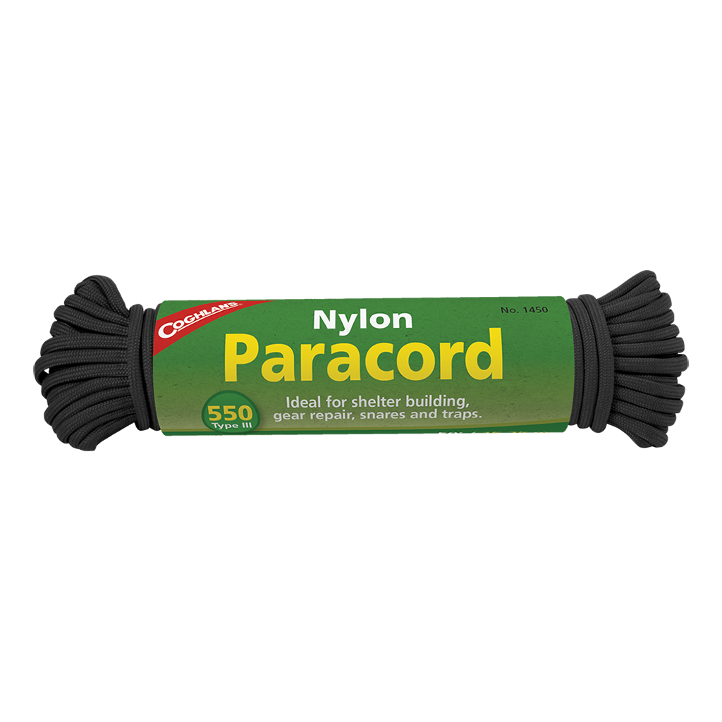 Paracord - Black - 50'