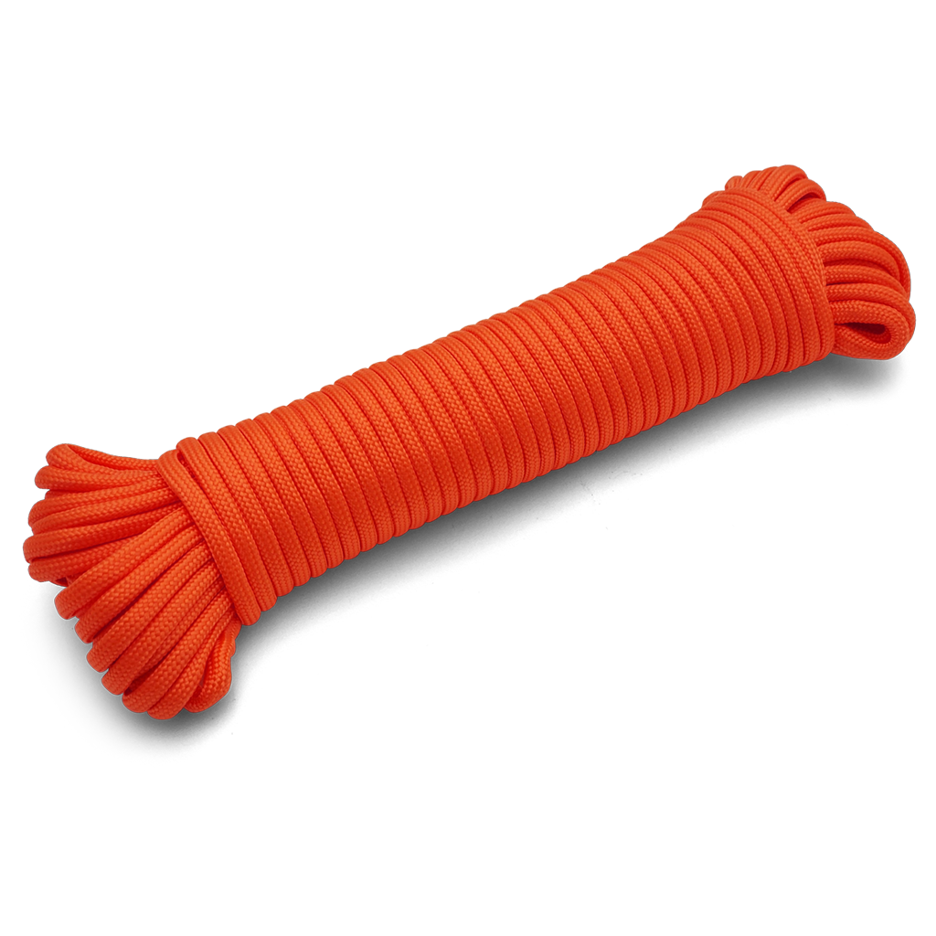 Paracord - Neon Orange - 50'