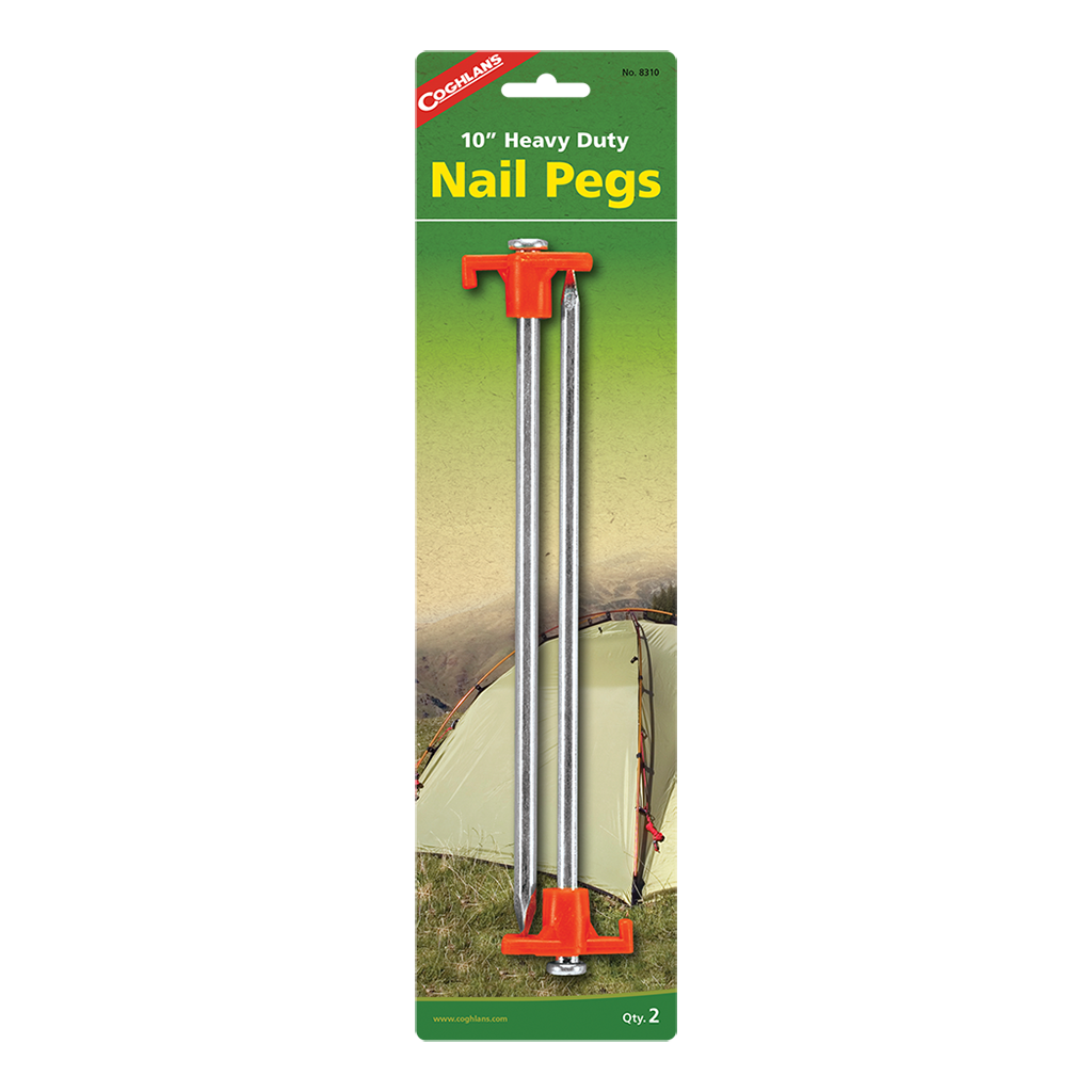 Nail Pegs - 10" - 2 Pack