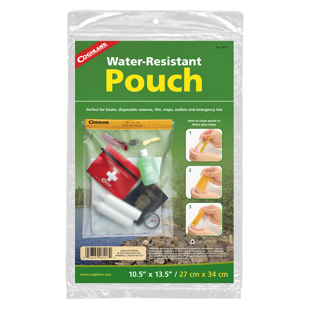 Water Resistant Pouch - 10.5" x 13.5"