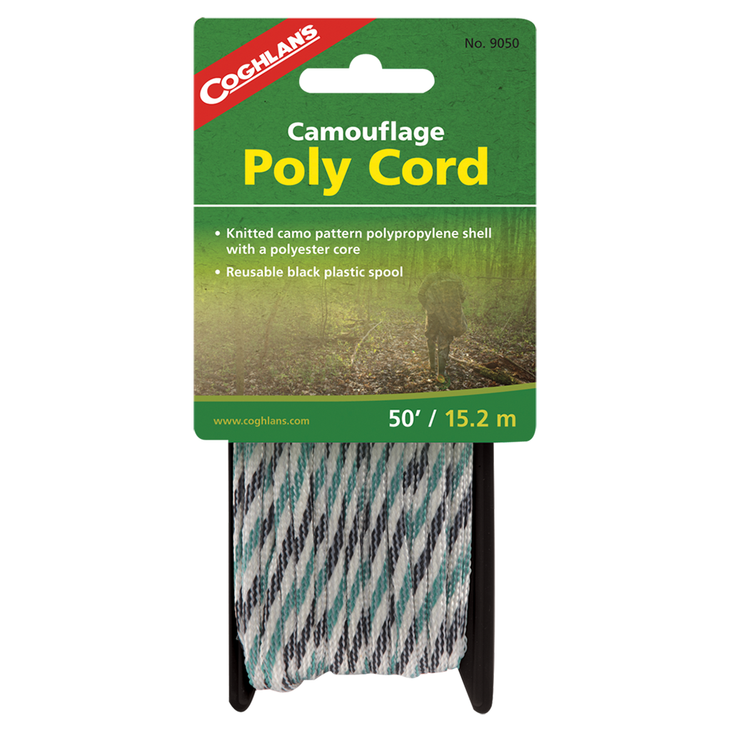 Poly Cord - Camo - 50'