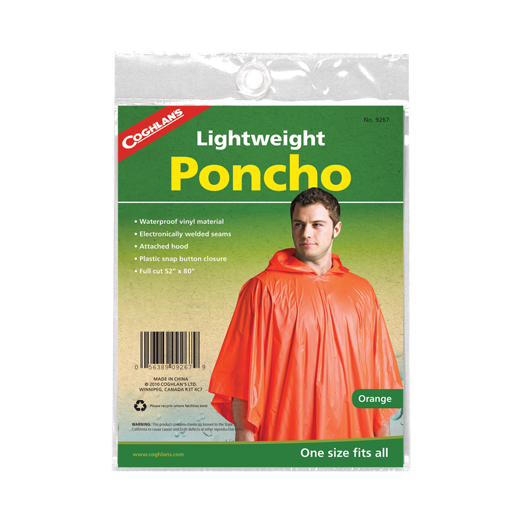 Poncho - Orange