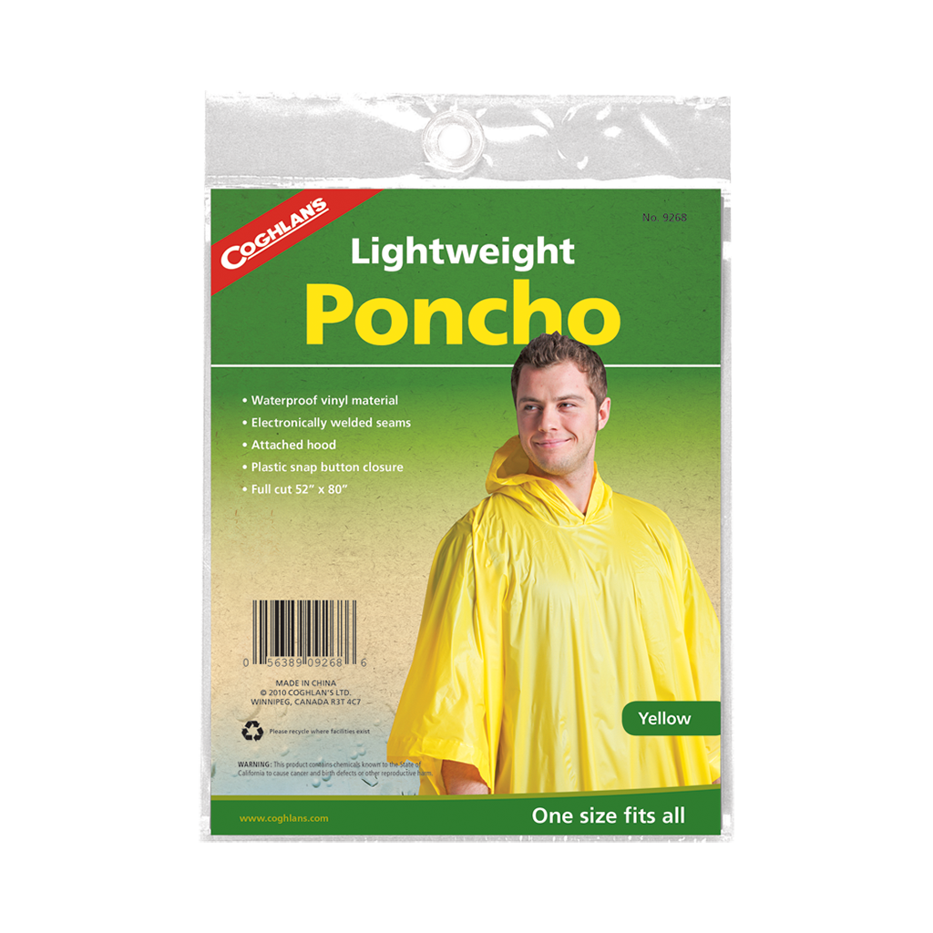 Poncho - Yellow