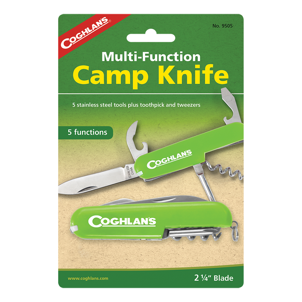 Camp Knife - 5 Function