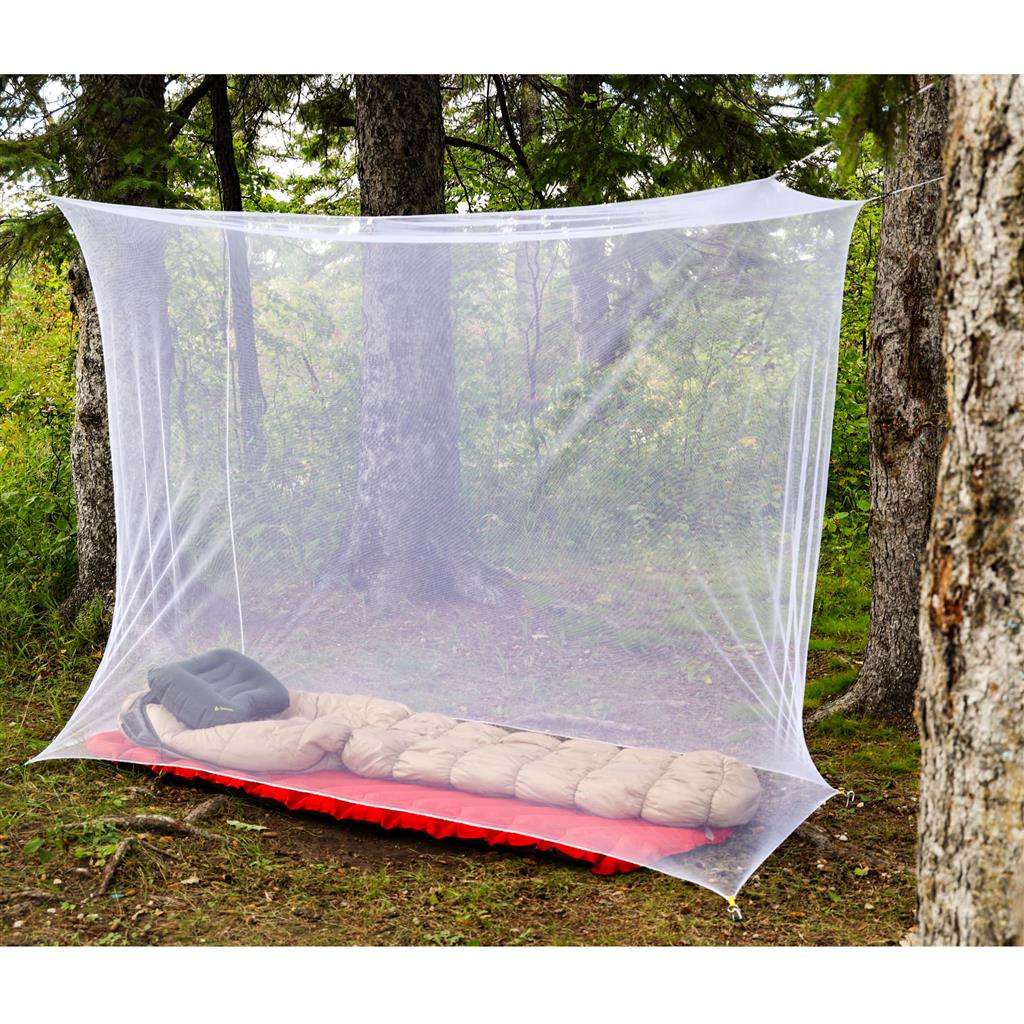 Rectangular Mosquito Net - White