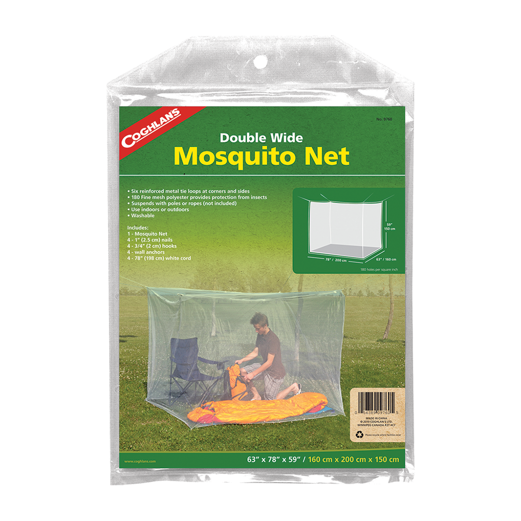Double Mosquito Net - White