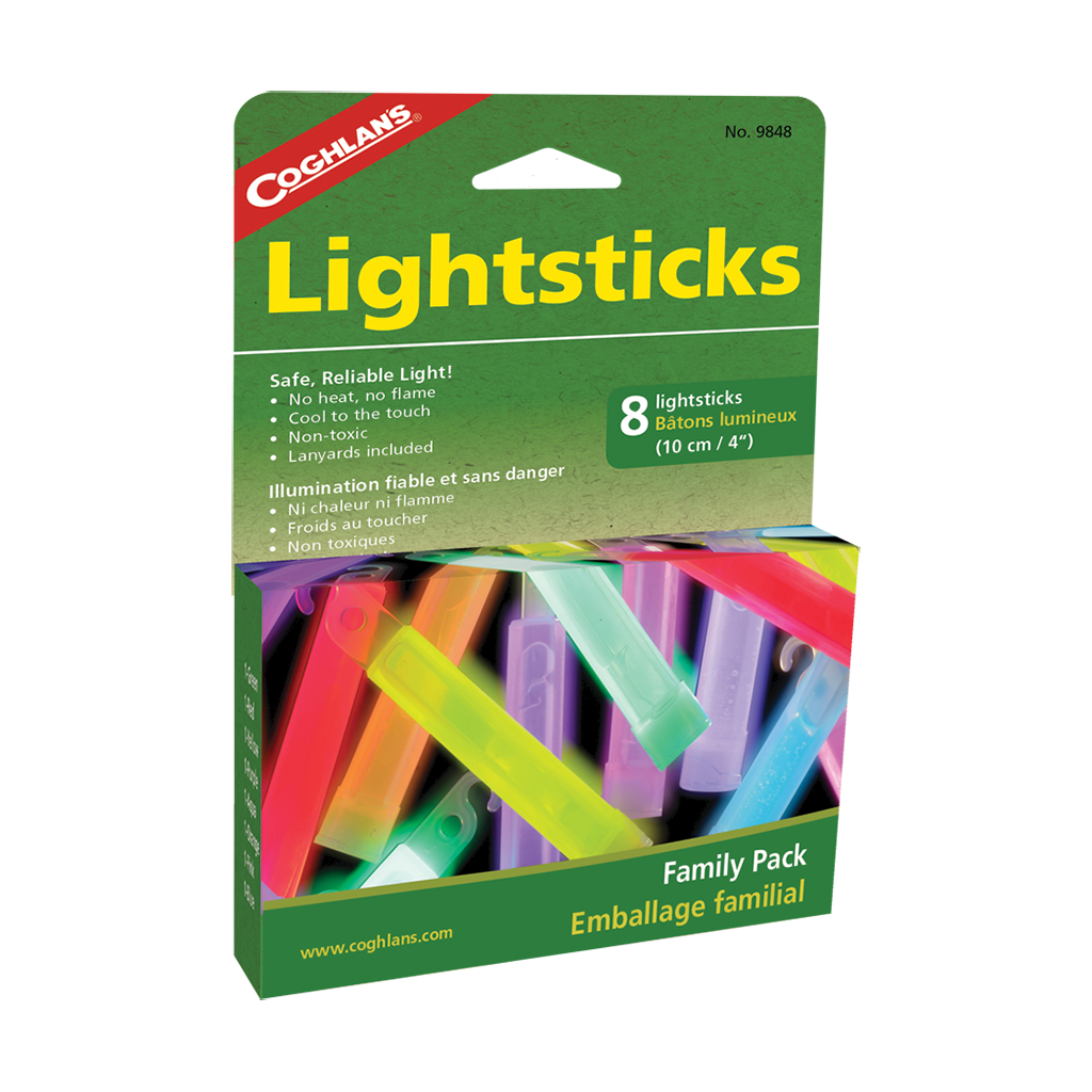 Lightsticks Family Pack - 4" - 8 Pack