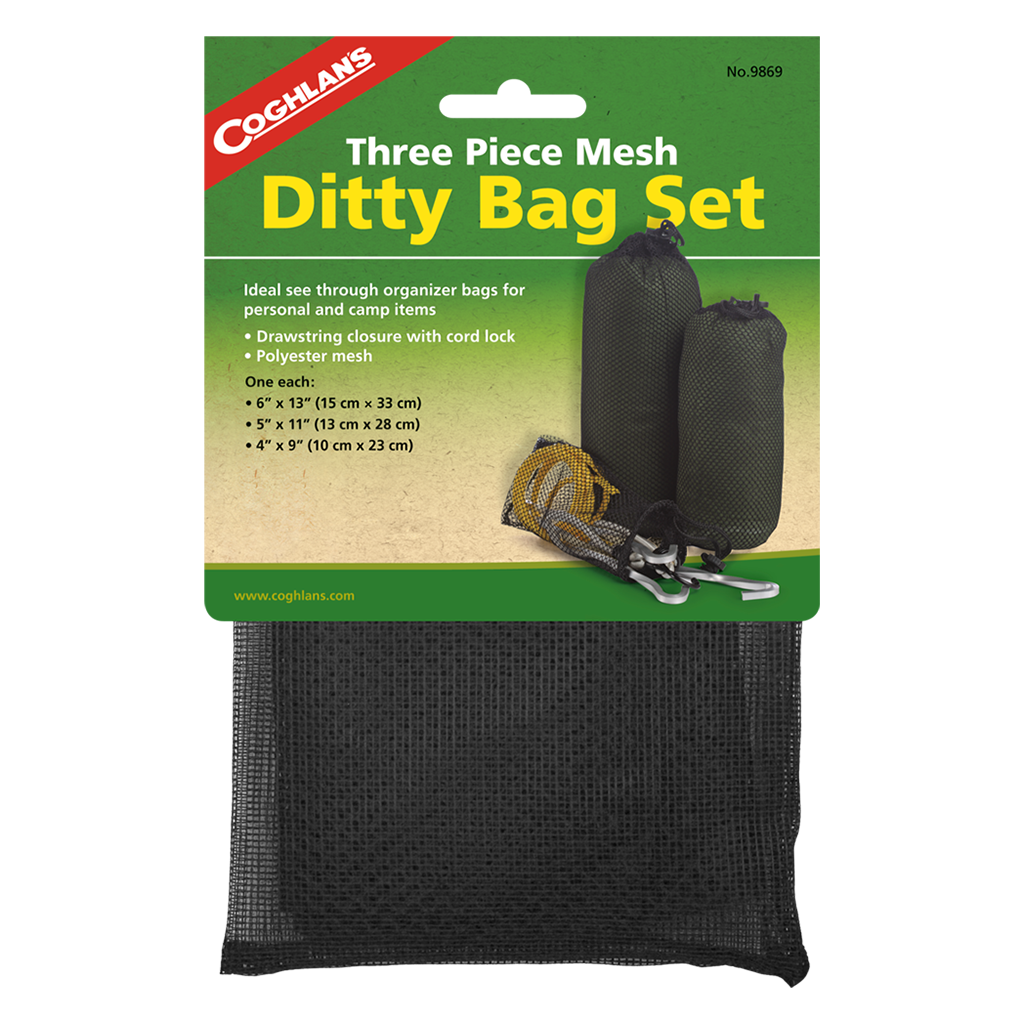 Mesh Accessory Bags - 3 Pack