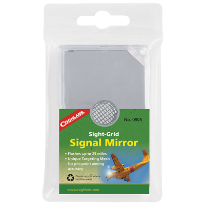 Sight-Grid Signal Mirror
