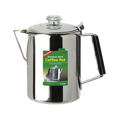 Stainless Coffee Pot - 9 Cup