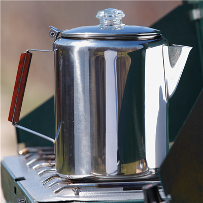 Stainless Coffee Pot - 12 Cup