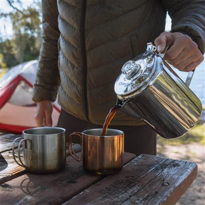 Stainless Coffee Pot - 12 Cup