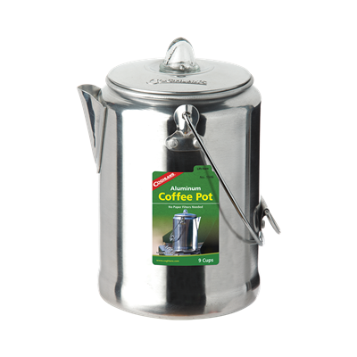 Aluminum Coffee Pot - 9 Cup