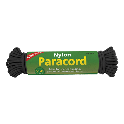 Paracord - Black - 50'