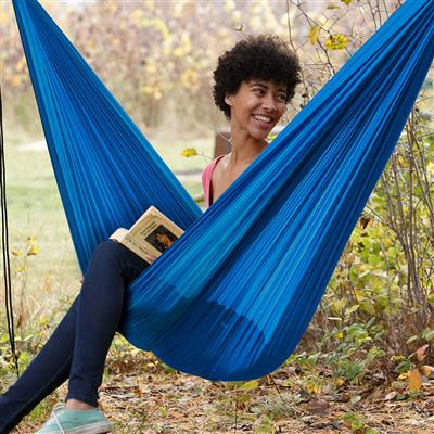 Single Parachute Hammock - Blue