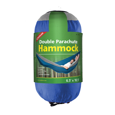 Double Parachute Hammock - Blue/Gray