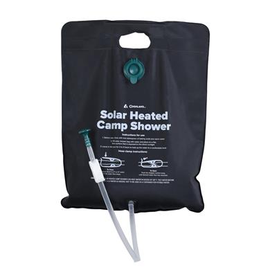 Solar Heated Camp Shower 