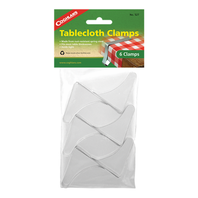 Tablecloth Clamps - 6 Pack