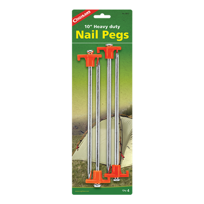 Nail Pegs - 10" - 4 Pack