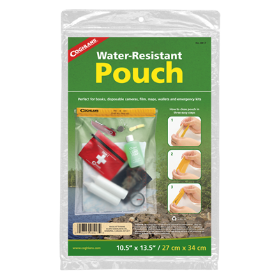 Water Resistant Pouch - 10.5" x 13.5"