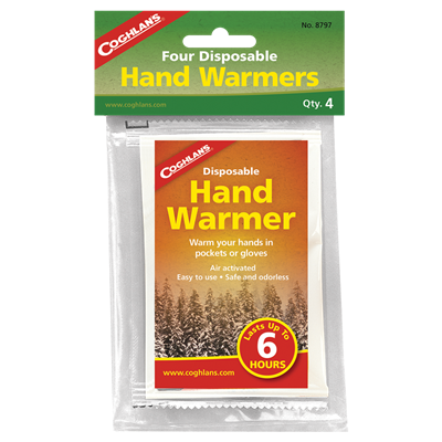 Disposable Hand Warmers - 4 Pack