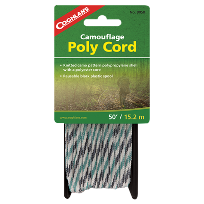 Poly Cord - Camo - 50'