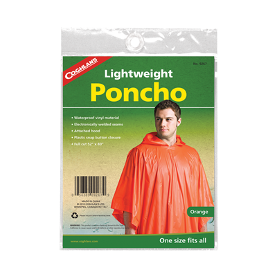 Poncho - Orange