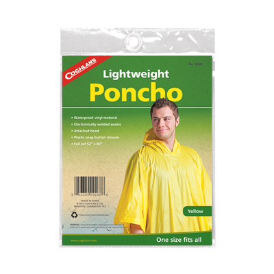 Poncho - Yellow