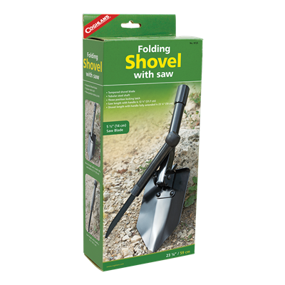 Folding Shovel with Saw