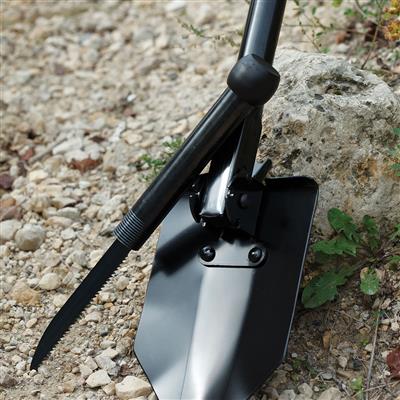 Folding Shovel with Saw