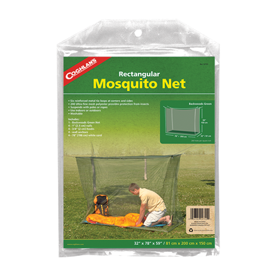 Rectangular Mosquito Net - Green