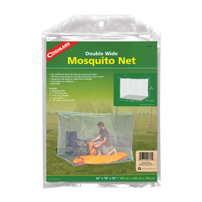 Double Mosquito Net - White