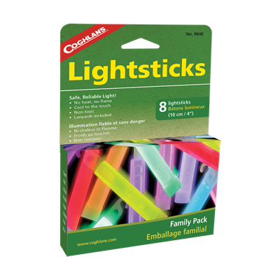 Lightsticks Family Pack - 4" - 8 Pack