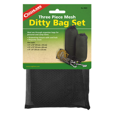 Mesh Accessory Bags - 3 Pack